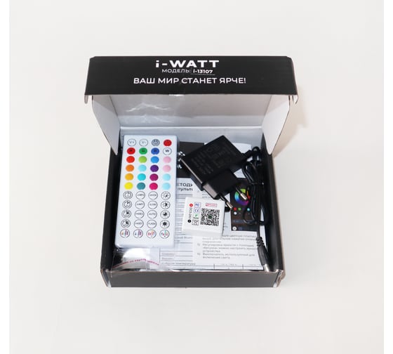 Лента светодиодная I-WATT 3,6Вт 24V 1А 16RGB IP20 i-13107