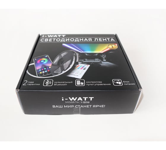 Лента светодиодная I-WATT 3,7Вт 12V 1А 18RGB IP20 i-13110