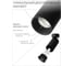 Накладной поворотный светильник Citilux AXEL чёрный рифлёный CL512211R 3