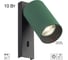 Спот поворотный с выключателем Citilux AXEL зелёный CL512515 2