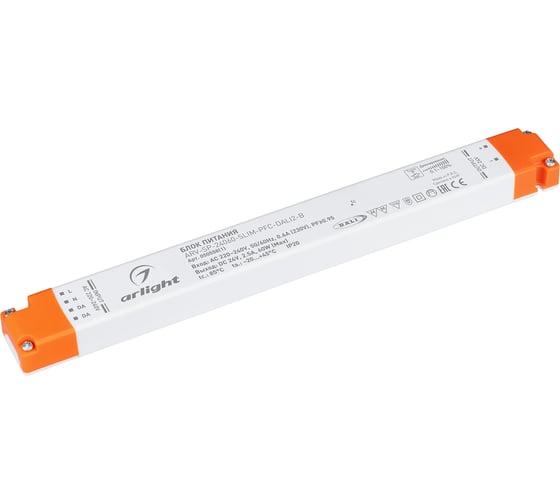 Блок питания Arlight ARV-SP-24060-SLIM-PFC-DALI2-B 1шт 050558(1)