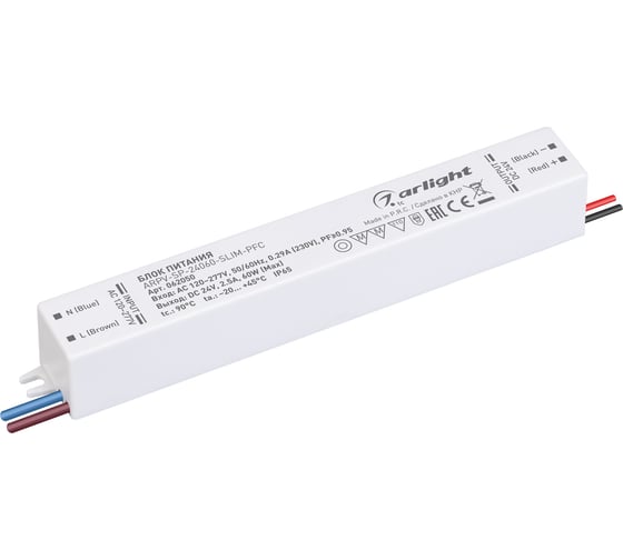 Блок питания Arlight ARPV-SP-24060-SLIM-PFC 1шт 062050