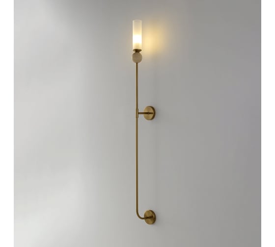 Бра Crystal lux SIMPLY AP1.2 BRASS