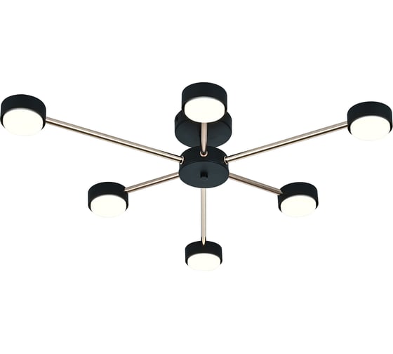 Светильник на штанге ESCADA 120008/6R GX53*15W Black/Gold ES0000094