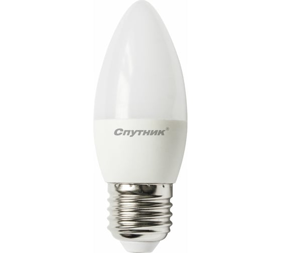 Светодиодная лампа Спутник LED C37 8W/4000K/E27 1