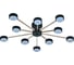 Светильник на штанге ESCADA 120008/10R GX53*15W Black/Gold ES0000096 2