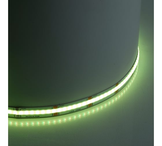 Лента светодиодная FERON 784SMD(2110)/ 19Вт/м 24V 5000*12*2.3мм RGB 3000К 53333