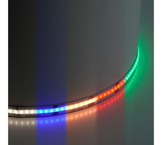 Лента светодиодная FERON 784SMD(2110)/ 19Вт/м 24V 5000*12*2.3мм RGB 4000К 53334