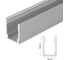 Накладной профиль Uniel для гибкой светодиодной ленты NEON UFE-A21 SILVER 200 POLYBAG UL-00013288 1