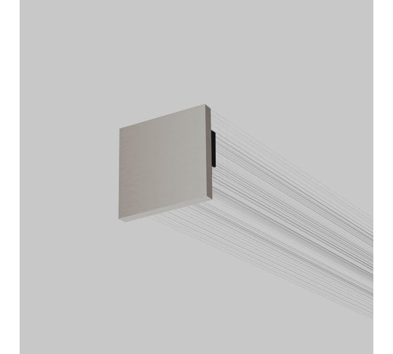 Заглушки Elektrostandard Line Magnetic для накладного шинопровода (2шт) 85230/00 никель a072711 1