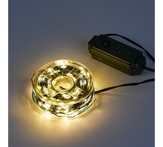 Гирлянда светодиодная Uniel ULD-S2000-200/DGA WW IP20 DEW UL-00014169