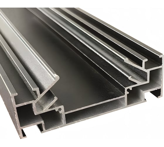 Профиль алюминиевый под натяжные потолки Volpe UFC-Q122 A20/2M SILVER UL-00014366