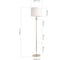 Светильник напольный ST luce латунь/латунь, прозрачный E27 1х40W SL1405.205.01 6