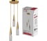 Светильник подвесной под лампу IN HOME MODERN ICE-PN-3G9R-LT 3xG9 1.2м латунь 4690612069425 1