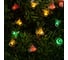 Гирлянда LUAZON НИТЬ DECOR Колокольчик IP44, на солнечной батарее, 4.5 м, 30 LED, 1.2 В, 2 режима, красный/желтый/зеленый 6253356 7