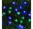 Гирлянда LUAZON НИТЬ DECOR Колокольчик IP44, на солнечной батарее, 4.5 м, 30 LED, 1.2 В, 2 режима, синий/зеленый 6253352 7