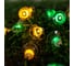 Гирлянда LUAZON НИТЬ DECOR Колокольчик IP44, на солнечной батарее 4.5 м, 30 LED, 1.2 В, 2 режима, зеленый/желтый 6253355 8