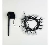 Гирлянда LUAZON НИТЬ DECOR Сердце IP44, на солнечной батарее, 4.5 м, 30 LED, 1.2 В, 2 режима, мульти 6253336