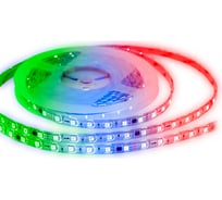 Комплект адресной ленты Apeyron 24В, 14,4Вт/м, smd5050, 60д/м, IP65, подложка 10мм (белая), 5м, RGB/ 10-96