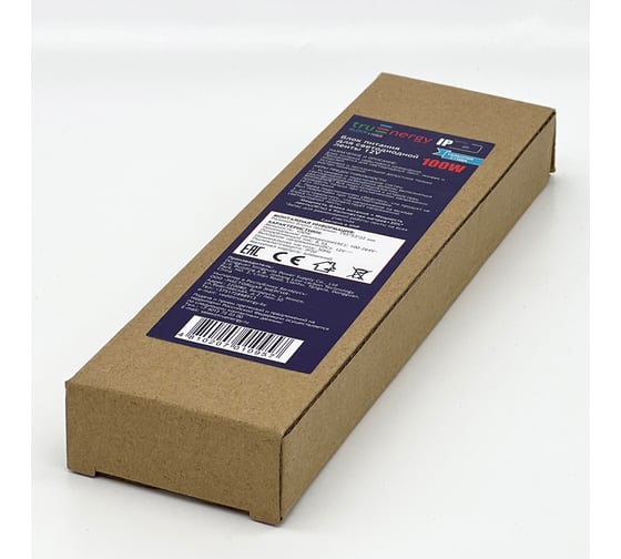 Блок питания для светодиодной ленты truEnergy 12V 100W IP20 алюминий 195х53х22мм 17073
