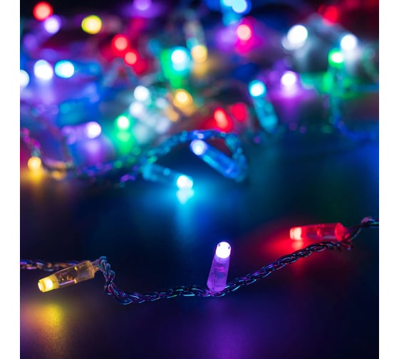 Светодиодная гирлянда Ardecoled ARD-STRING-CLASSIC-20000-CLEAR-200LED-SYNC RGB Arde 1шт 064843
