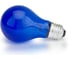 Лампа накаливания Минина LightBest LBH 60W 220V синяя 700809024 1