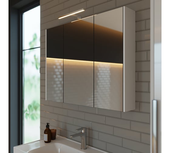 Светильник Dreja Prime, для зеркального шкафа, LED, пластик 99.9821