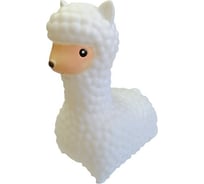 Светодиодный ночник OGM "Лама", белый, 3хLR44, акрил, 111x84x152мм. / NL-14