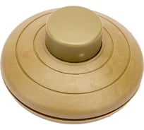 Напольный ножной выключатель NE-AD 250V 2A, Золотой, 1/10/200, A4101-04