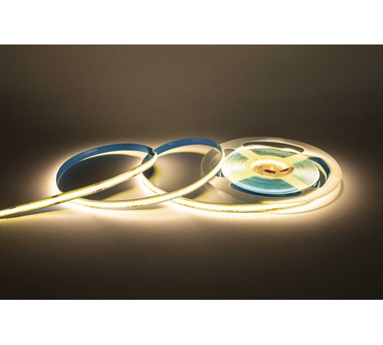 Светодиодная лента Сириус А 12В COB(480LED) IP20 12Вт 4000К 5м SLS-12V-IP20-12W-COB-4K-5m
