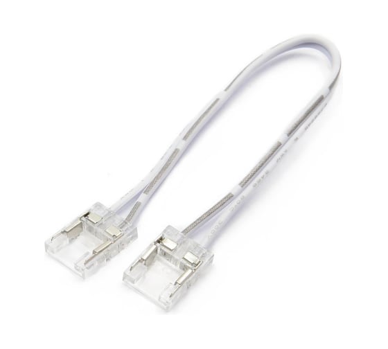 Разъем VARTON с проводом для LED ленты COB 10 мм, лента - лента (1 шт) V4-R0-00.COB-0000.0003