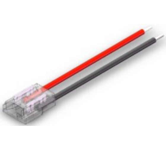 Коннектор VARTON для подключения к источнику питания LED ленты IP20 8 мм Chrystal (5 шт. в упак) V4-R0-70.0024.KIT-0820