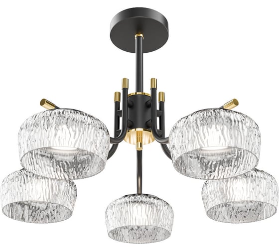 Люстра потолочная Apeyron 5хGX53, макс. 18Вт, O550*390, лампа не в комплекте 16-218