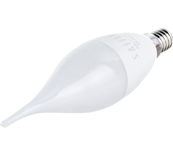 Светодиодная лампа SAFFIT SBC3715 Свеча на ветру E14 15W 4000K 55205