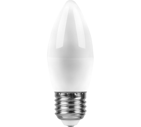 Светодиодная лампа SAFFIT SBC3715 Свеча E27 15W 4000K 55206