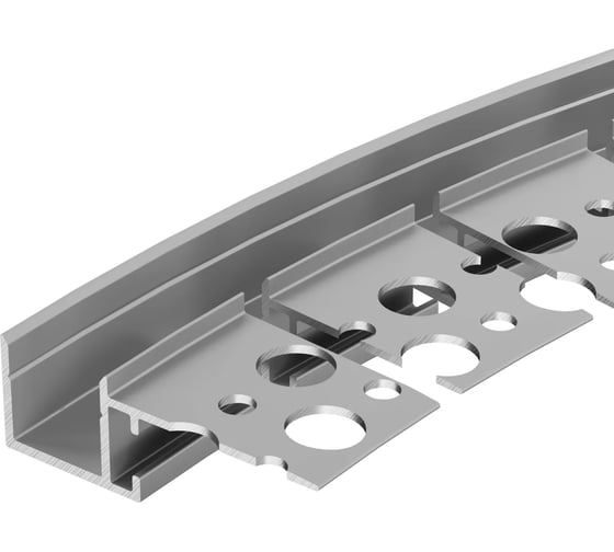 Профиль Arlight FANTOM-BENT-W12-SIDE-EDGE-2000 ANOD 2м 057315
