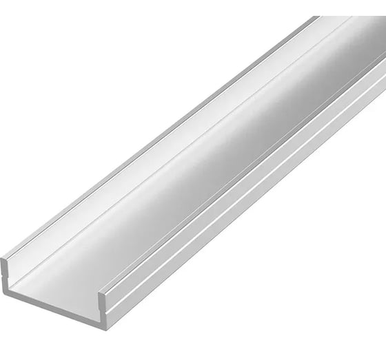Профиль VARTON алюминиевый для LED ленты подвесной/накладной 1200х50х20мм металлик в комплекте: рассеиватель опал 2 м, 2 заглушки V4-R0-70.0001.KIT-5020