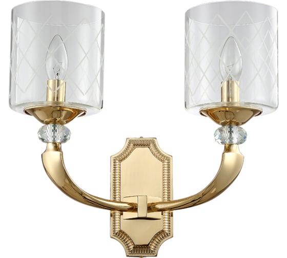 Бра Crystal lux GRACIA AP2 GOLD