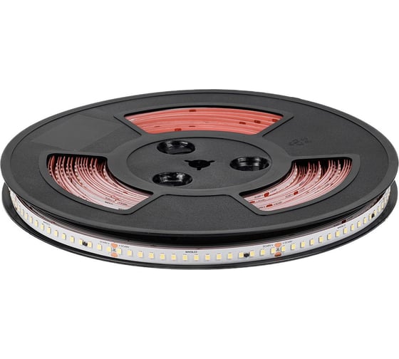 Светодиодная лента MAKSILED 25м, 48В, 9,6 Вт/м, 150SMD(2835)/м, 2700K, ML-R150-2835-SA-WW-S-48V-2700K