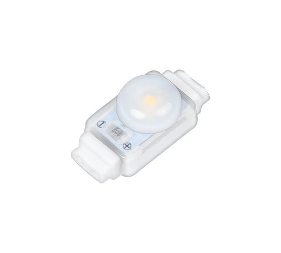 Светодиодный модуль MAKSILED 50 шт, 0.36Вт, 12В, IP67, 1SMD диод 2835, 16лм, зеленый, ML-M1HL-L-2835-G-LP