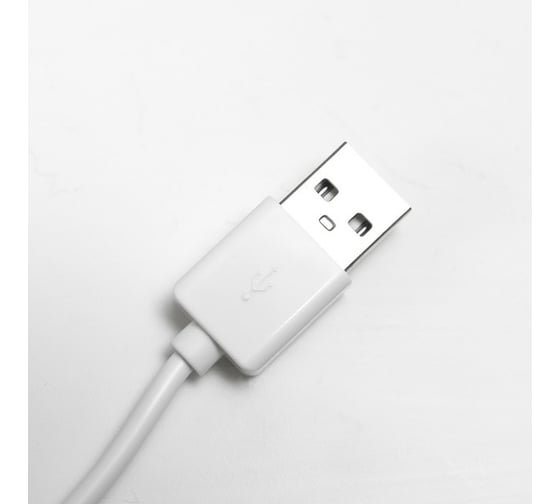 Соляной светильник Сималенд "Елка" LED USB белая соль 10х7х13 см 5217064