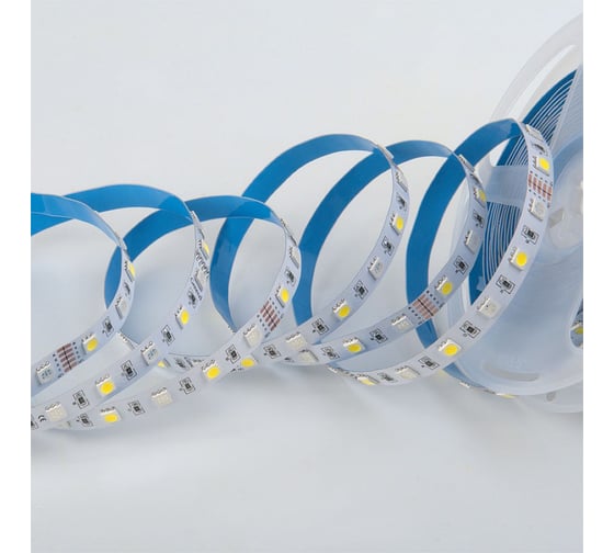 Лента светодиодная General Lighting Systems GLS-5050-60-14.4-12-IP20-RGB+4 60диод/м 14,4Вт/м 12В IP20 RGB-красный-зеленый-синий + 4500К-нейтрально-белый 5м 503803