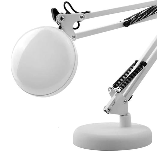 Светильник настольный Ultraflash UF-771 C01 белый (Led, 10Вт, 3 цвет.темп., 3 ур.яркости) 15487