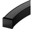 Профиль Arlight LINE-3535-BENT-SIDE-2000 ANOD BLACK 2м 066908 2