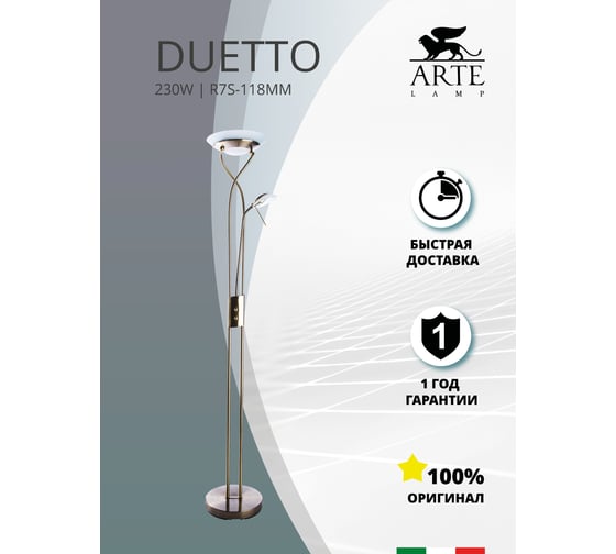 Потолочный светильник ARTE LAMP A4399PN-2AB