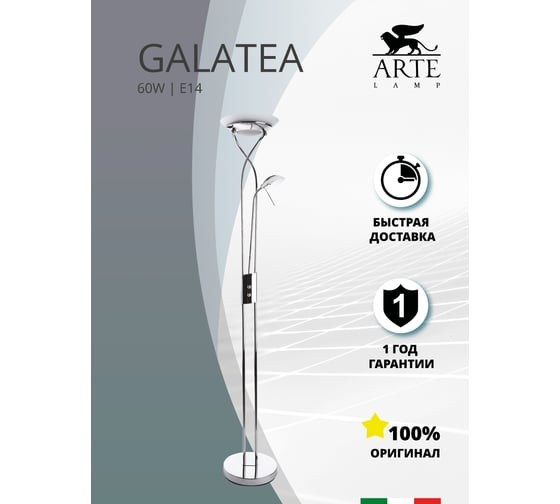 Напольный светильник ARTE LAMP A4399PN-2CC