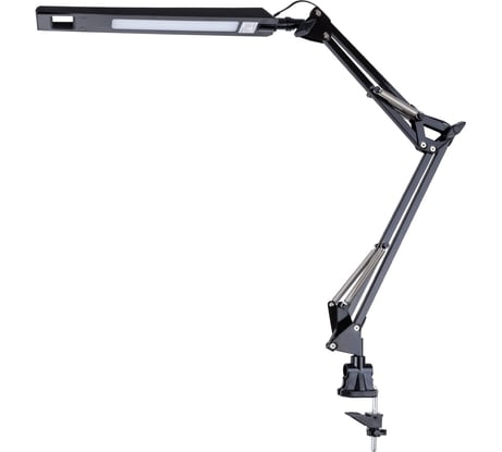 Светодиодный светильник TDM ELECTRIC струбцина СН-30, 2 колена, 220В, 9 Вт, 5000К, черный, SQ0337-0160