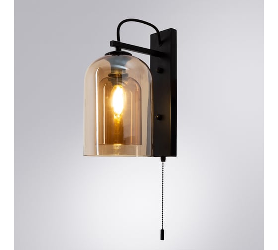 Настенный светильник ARTE LAMP A7015AP-1BK