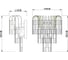Настенный светильник ARTE LAMP A1009AP-2CC 5