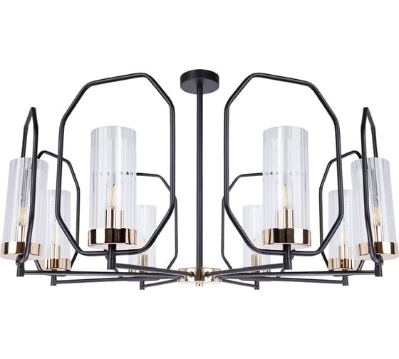 Потолочный светильник ARTE LAMP A7004PL-8BK 1